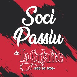 Soci Passiu: inscripció